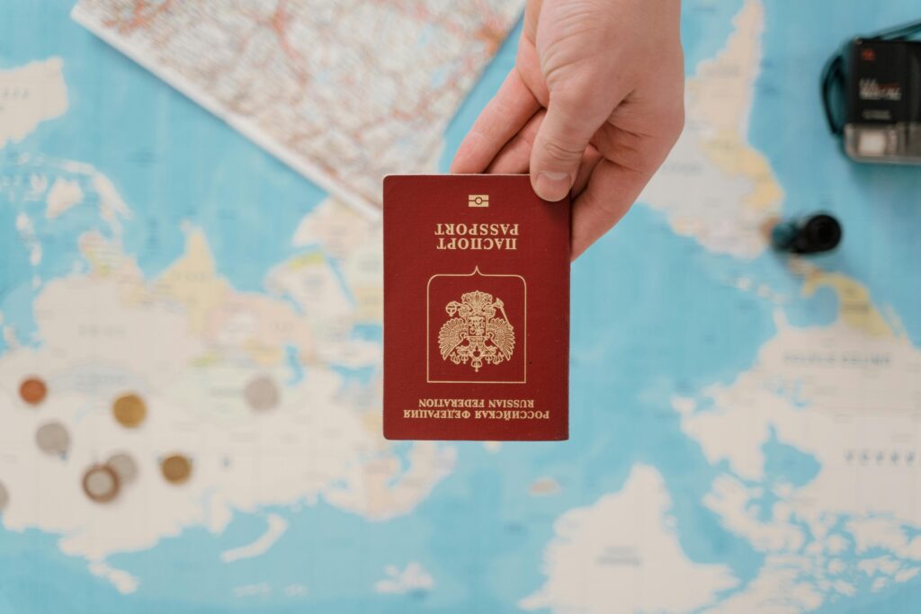 Pasaporte para la verificación de identidad y desbloqueo de cuenta en Revolut